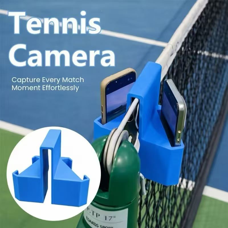 Badminton Net - 2 stuks Tennisnet Camera Mount Telefoonhouder