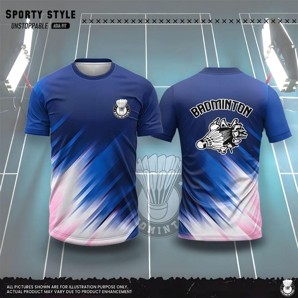 Badminton Outfit - Herenkleding Mode 3D Afdrukken Badminton T-shirt