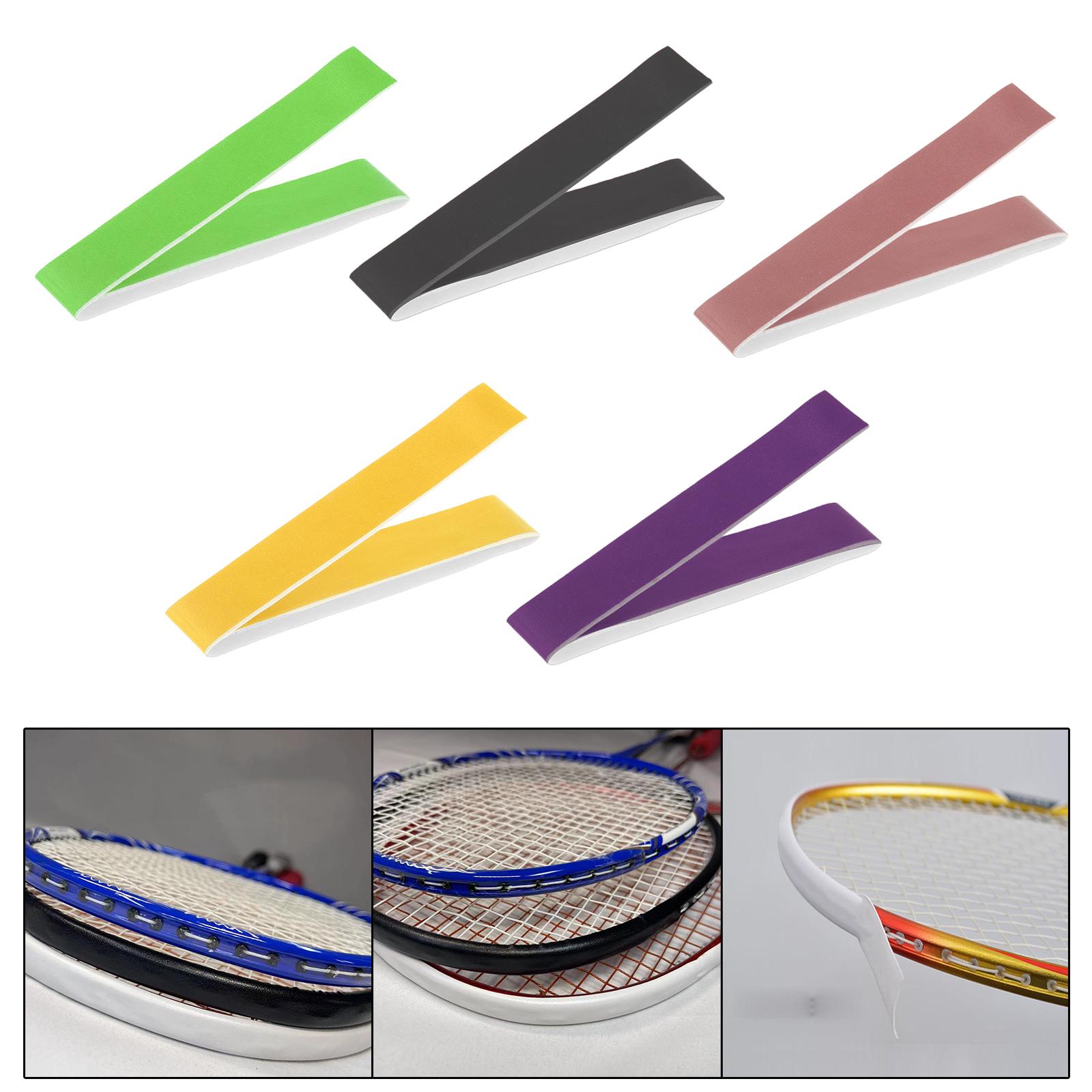 Badminton Materi - Universele badmintonrackettapes PU-materiaal Framebeschermer Vervangende sticker
