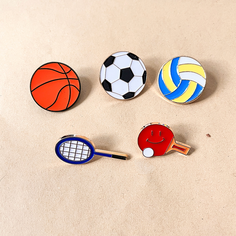 Cartoon Sportbal Broches Set V - Badminton Icon recensie en prijs