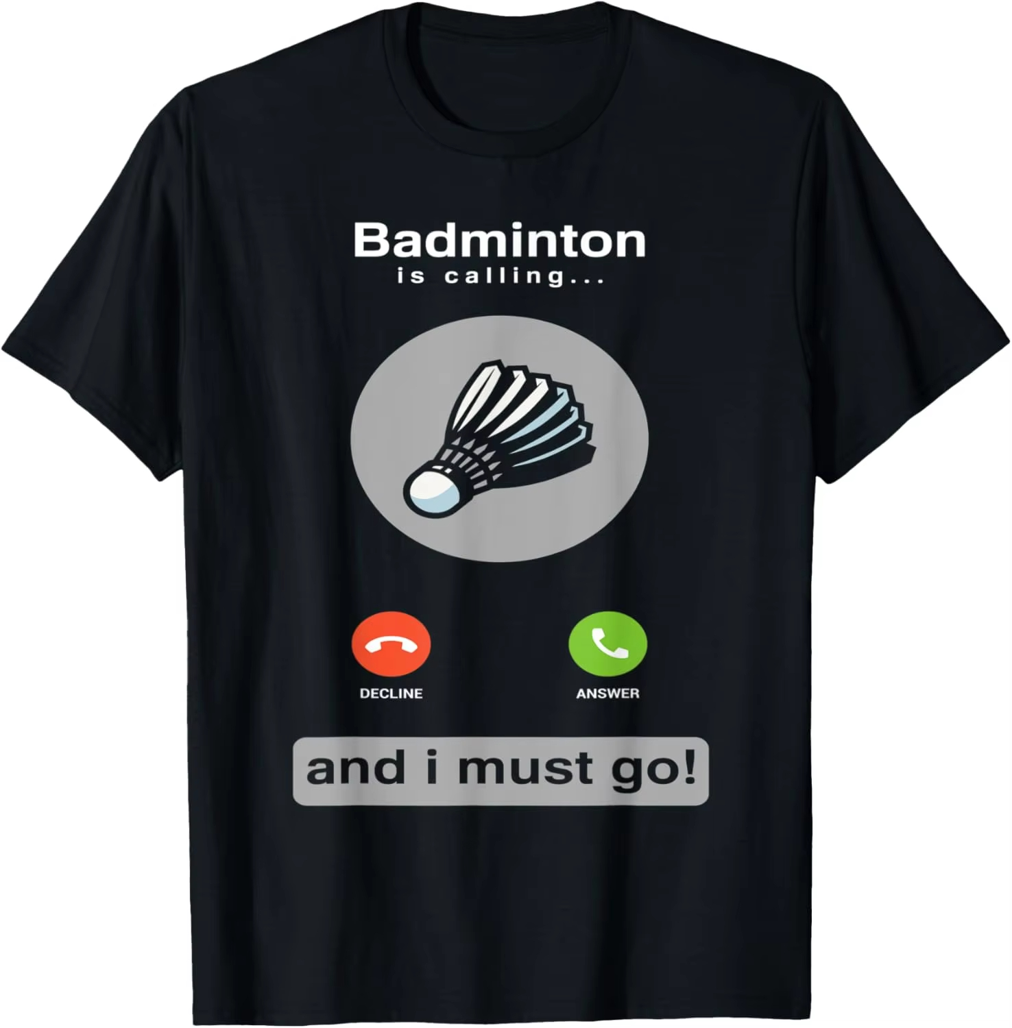 Grappig badminton shirt badmin - Badminton Quotes Short recensie en prijs