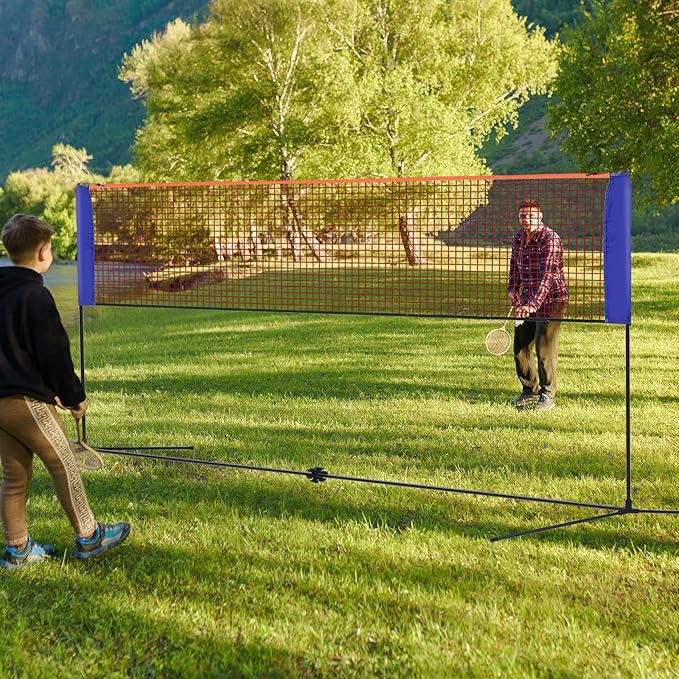 Draagbaar badmintonnet, klein  - Badminton Net recensie en prijs