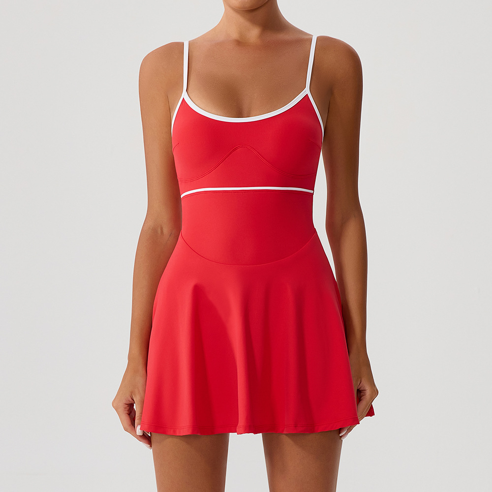 Tennisjurk met shorts voor dam - Badminton Outfit recensie en prijs