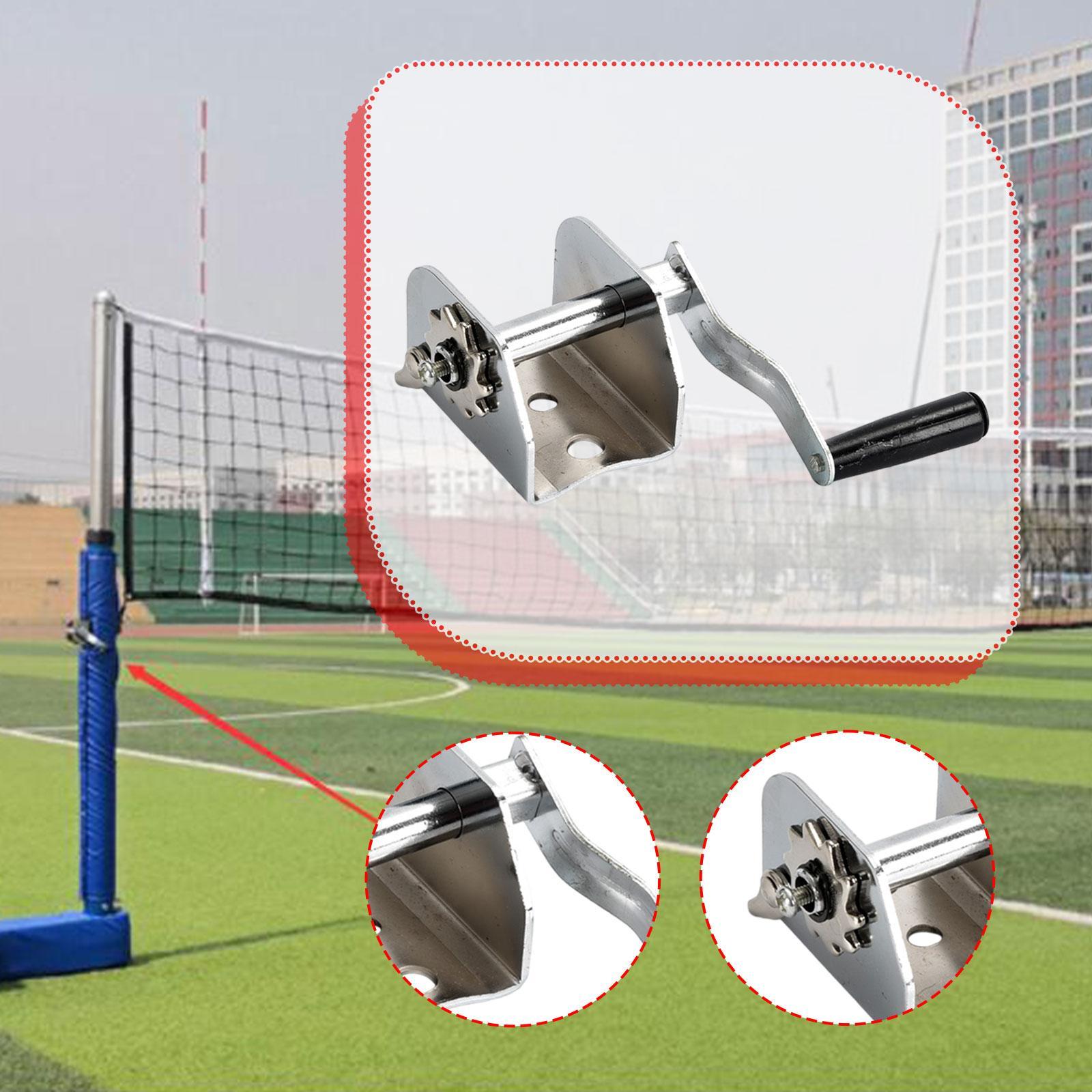 Volleybalnet-setter met handkr - Badminton Net recensie en prijs